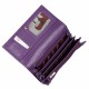 Женское портмоне кожаное Desisan 057-413 фиолетовый флотар