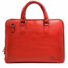 Портфель кожа Desisan 3032-4 красный флотар