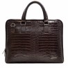 Портфель кожа Desisan 3032-19 коричневый кроко