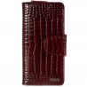 Кошелек женский кожаный Desisan 904-626 бордо кроко
