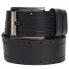 Ремень кожаный GRASS джинсы 5 см 725-001 черный