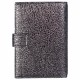 Обложка авто+паспорт кожа Desisan 102-669 серебро