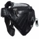 Поясная сумка кожаная KARYA 0201-53 черный кроко