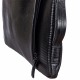 Портфель мягкий кожаный BOND 1418-902 черный лазер