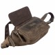 Поясная сумка кожаная Tony Bellucci 5186-06 коричневый нубук