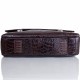 Портфель кожаный Desisan 1315-19 коричневый кроко