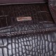 Портфель кожаный Desisan 7007-19 коричневый кроко