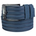 Ремень кожаный Y.S.K. джинсовый 5 см 3017-9 синий