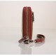Клатч мужской кожаный KARYA 0706-9 рыжий флотар