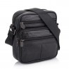 Барсетка мягкая кожаная BUFFALO BAGS M505A черная