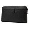 Кожаный кистевой клатч BUFFALO BAGS 9041A черный