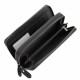Кожаный кистевой клатч BUFFALO BAGS MS013A черный
