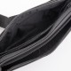 Мужская кожаная поясная сумка BUFFALO BAGS M8940A черная