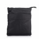 Мужская кожаная сумка через плечо BUFFALO BAGS M703A черная