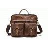 Портфель мягкий кожаный BUFFALO BAGS M8001C коричневый