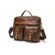 Портфель мягкий кожаный BUFFALO BAGS M8001C коричневый