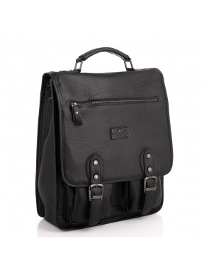 Кожаный рюкзак DER FLINGER DF2018860-1 черный