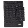 Кошелек женский кожа Desisan 086-884 черный кроко