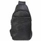 Кожаный рюкзак через плечо BUFFALO BAGS M8585A черный
