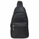 Кожаный рюкзак через плечо BUFFALO BAGS M9011A черный