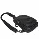 Кожаный рюкзак через плечо BUFFALO BAGS M7592A черный