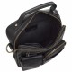 Мужская кожаная сумка через плечо BUFFALO BAGS M3552A черная