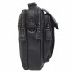 Мужская кожаная сумка через плечо BUFFALO BAGS M7910A черная