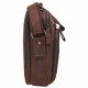 Мужская кожаная сумка через плечо BUFFALO BAGS M6014C коричневая