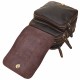 Мужская кожаная сумка через плечо BUFFALO BAGS M6047C коричневая