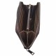 Кожаный кистевой клатч BUFFALO BAGS M1232C коричневый