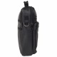 Мужская кожаная сумка через плечо BUFFALO BAGS M7456A черная
