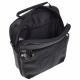 Мужская кожаная сумка через плечо BUFFALO BAGS M7456A черная