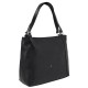 Женская сумка кожаная TM Barkli 2021785-01 черная