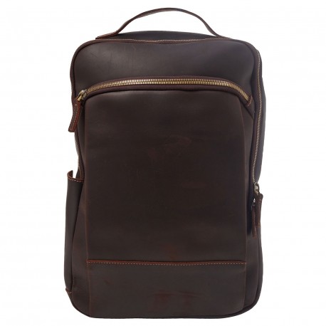 Кожаный рюкзак BUFFALO BAGS M5009С коричневый