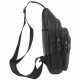 Кожаный рюкзак через плечо BUFFALO BAGS M1808A черный