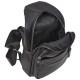 Кожаный рюкзак через плечо BUFFALO BAGS M1808A черный