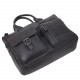 Портфель мягкий кожаный BUFFALO BAGS M5032A черный