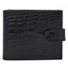 Портмоне кожаное BOND 595-356 черный кроко
