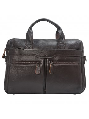 Портфель мягкий кожаный BUFFALO BAGS 7122C-1 светло-коричневый
