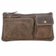 Поясная сумка кожаная Tony Bellucci 5222-06 коричневый нубук