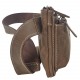 Поясная сумка кожаная Tony Bellucci 5222-06 коричневый нубук