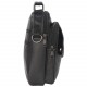 Мужская кожаная сумка через плечо BUFFALO BAGS M6102A черная