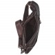 Кожаный рюкзак через плечо BUFFALO BAGS M7025C коричневый