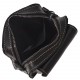 Мужская кожаная сумка через плечо BUFFALO BAGS M9057A черная