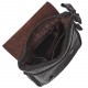 Мужская кожаная сумка через плечо BUFFALO BAGS M8000A черный кроко