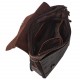Мужская кожаная сумка через плечо BUFFALO BAGS M8000C коричневый кроко