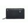 Кожаный кистевой клатч BUFFALO BAGS 9019A черный