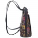 Сумка-рюкзак женская кожа Desisan 3132-415 хохлома