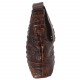 Мужская кожаная сумка через плечо BUFFALO BAGS M9881C коричневый кроко