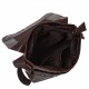 Мужская кожаная сумка через плечо BUFFALO BAGS M9881C коричневый кроко